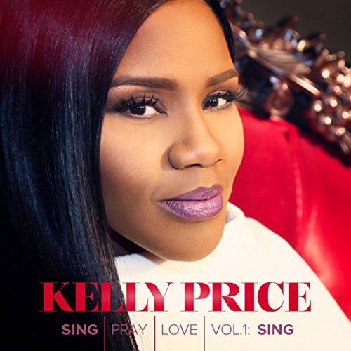 Kelly Price album cover, close-up portrait of a Black woman with long hair.