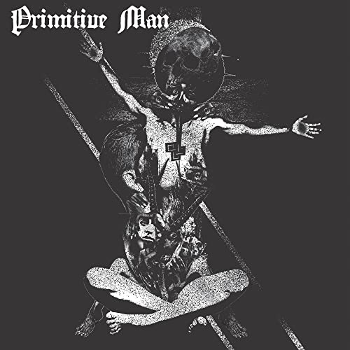 Black and white album cover depicting a distorted, skeletal figure.