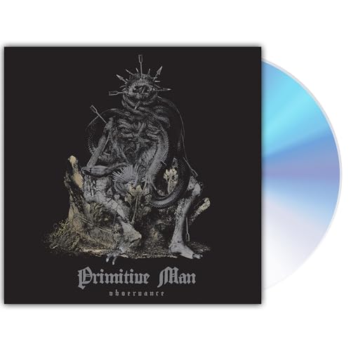 CD cover for Primitive Man’s “Observance” featuring dark, intricate artwork.