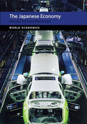 Book cover: "The Japanese Economy" with a car assembly line image.