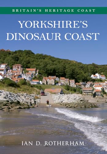 Book cover depicting a coastal town and beach in Yorkshire.