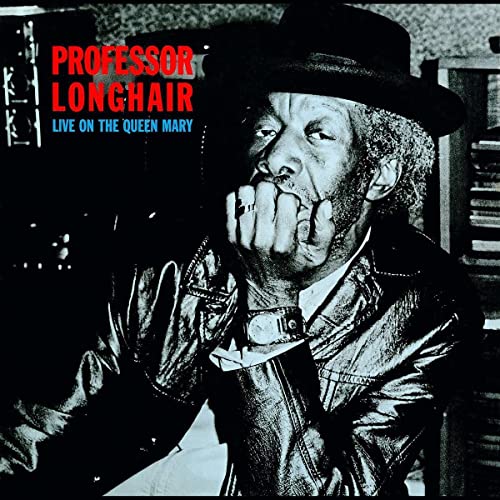 Professor Longhair album cover featuring a portrait of the musician.