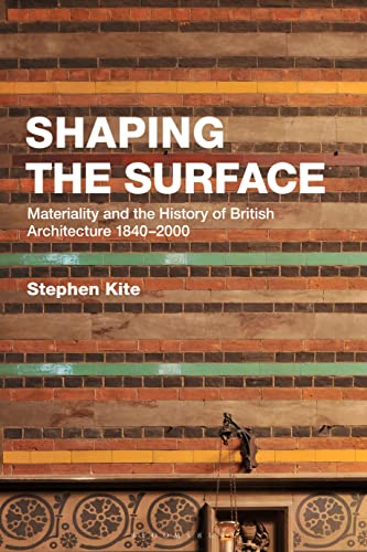 Book cover: "Shaping the Surface" with a brick wall background.