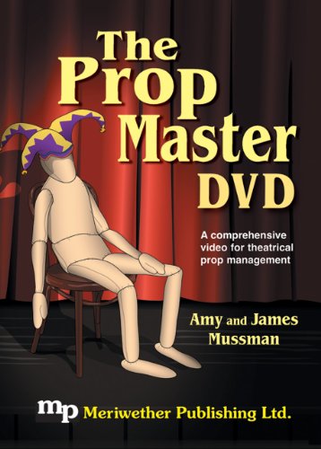 DVD cover featuring a wooden mannequin in a jester hat before red curtains.