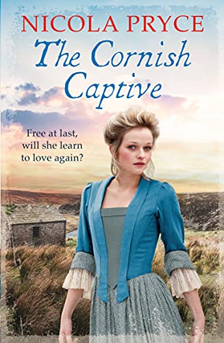 Book cover featuring a woman in historical clothing against a coastal landscape.