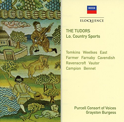 CD cover: "The Tudors" with historical illustration of hunting scene.