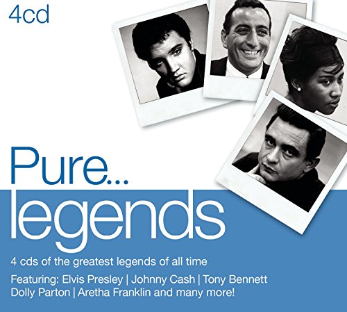 CD cover featuring portraits of Elvis, Johnny Cash, Aretha Franklin, and Tony Bennett.