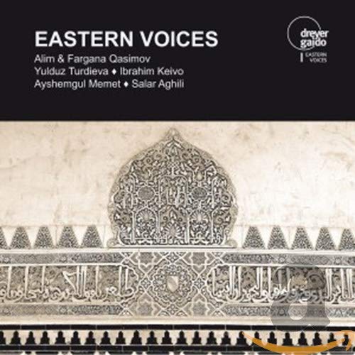 CD cover for "Eastern Voices" featuring ornate architectural detail.