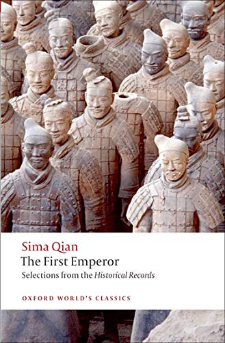 Book cover featuring terracotta army statues and red title text.