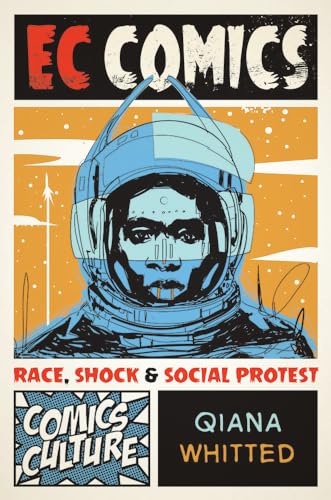 EC Comics “Race” cover: astronaut’s face with text and abstract design.