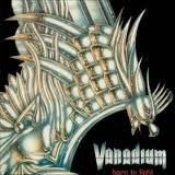 CD cover art: abstract, metallic dragon illustration with band name "Vanadium".