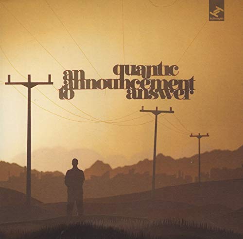CD cover: desert landscape with power lines and a lone figure.