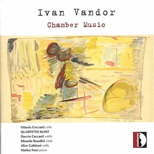 CD cover with abstract painting and musician names listed below.