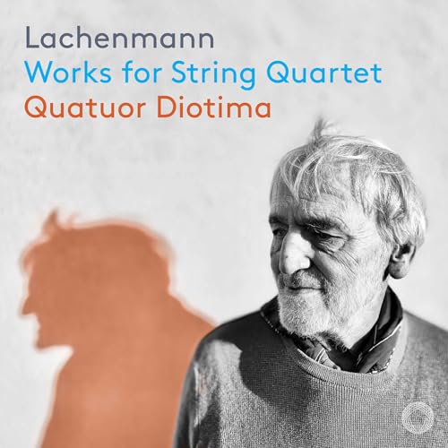 CD cover featuring a portrait of an older man with white hair.