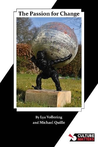 Book cover: person holding a mirrored globe in a grassy field.