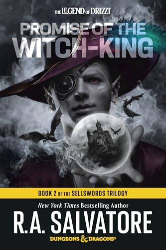 Fantasy book cover featuring a man with an eyepatch holding a glowing orb.