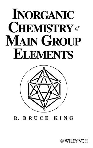 Book cover: "Inorganic Chemistry of Main Group Elements" with geometric design.
