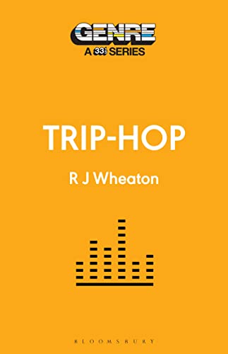 Orange book cover with white "Trip-Hop" text and equalizer graphic.