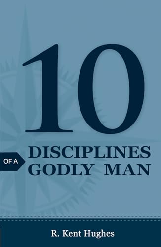 Book cover: "10 Disciplines of a Godly Man" with large number ten.