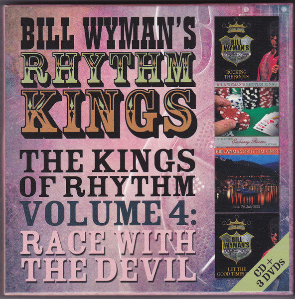 DVD cover for "Race With The Devil" featuring band imagery and text.
