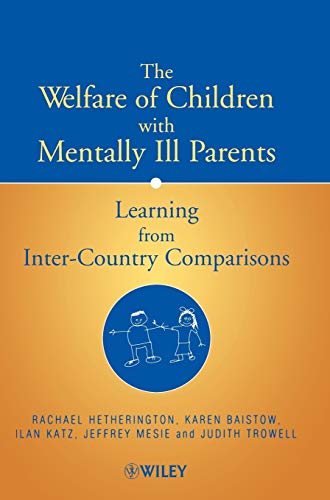 Book cover: "The Welfare of Children with Mentally Ill Parents," with child illustration.