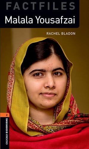 Book cover featuring Malala Yousafzai in a yellow and red headscarf.