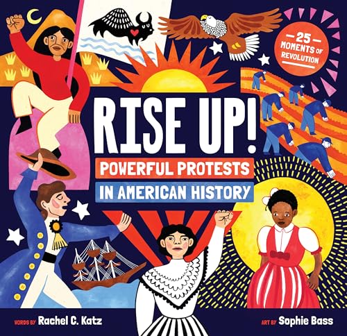Book cover illustrating diverse figures and scenes from American protests.