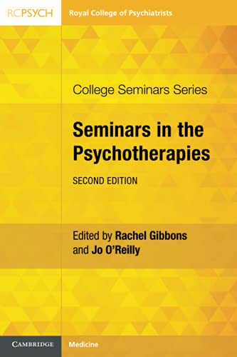 Book cover: "Seminars in the Psychotherapies," second edition, yellow background.