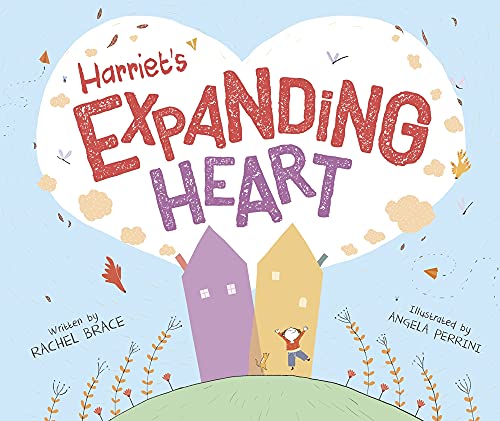 Illustrated children's book cover featuring a young girl with a growing heart symbol.