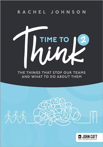 Book cover: “Time to Think 2” by Rachel Johnson, with abstract line art.