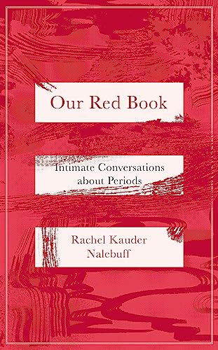 Red book cover with white text: "Our Red Book" and author's name.