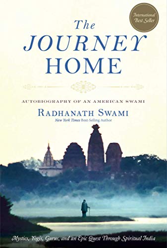 Book cover: "The Journey Home" with temples and misty landscape.