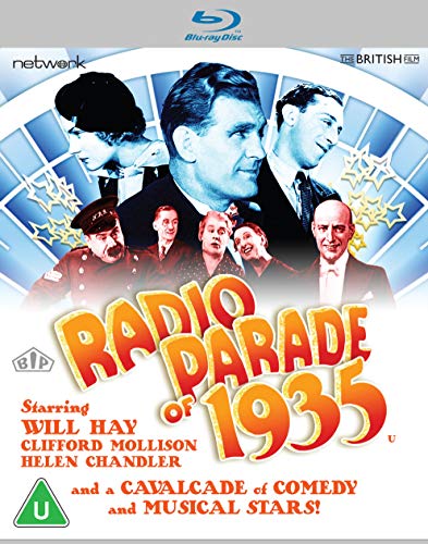 Blu-ray cover for "Radio Parade Of 1935" featuring vintage performers.