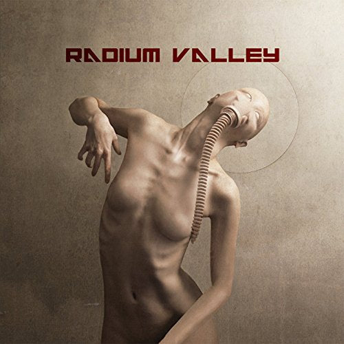 CD cover: nude figure with breathing tube, apocalyptic imagery.