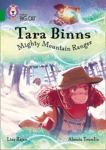 Book cover featuring a young girl with red hair in a mountain landscape.