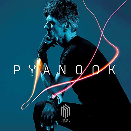 "Album cover with a man and the title 'Pyanook' in white text."