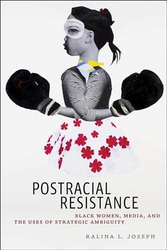 Book cover featuring a collage of a woman with boxing gloves and floral patterns.