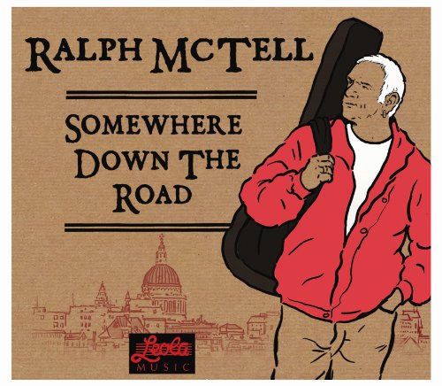 Ralph McTell CD cover: illustrated portrait with guitar and London skyline.