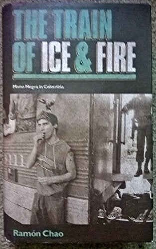 Book cover featuring a black and white photo of a man standing by a train.
