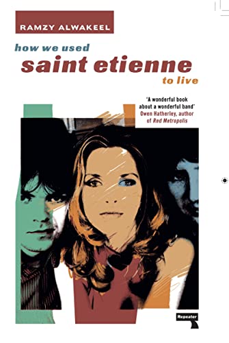 Book cover with a stylized portrait of a woman and band members.