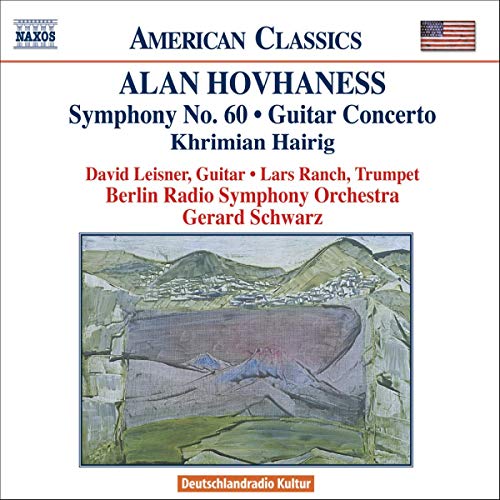 CD cover for Alan Hovhaness classical music, featuring a landscape painting.