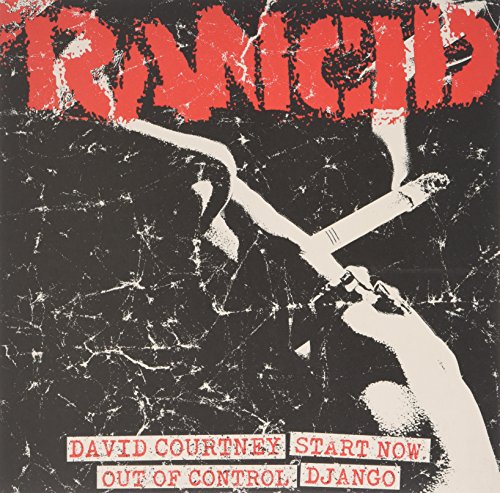 Vinyl cover art featuring the band name Rancid, a person smoking, and song titles.