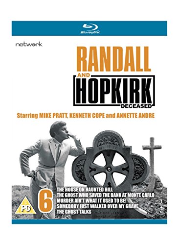Randall and Hopkirk (Deceased)" Blu-ray cover with actors and a graveyard.
