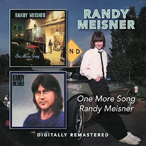 CD cover for Randy Meisner featuring artistB two album covers and a portrait.