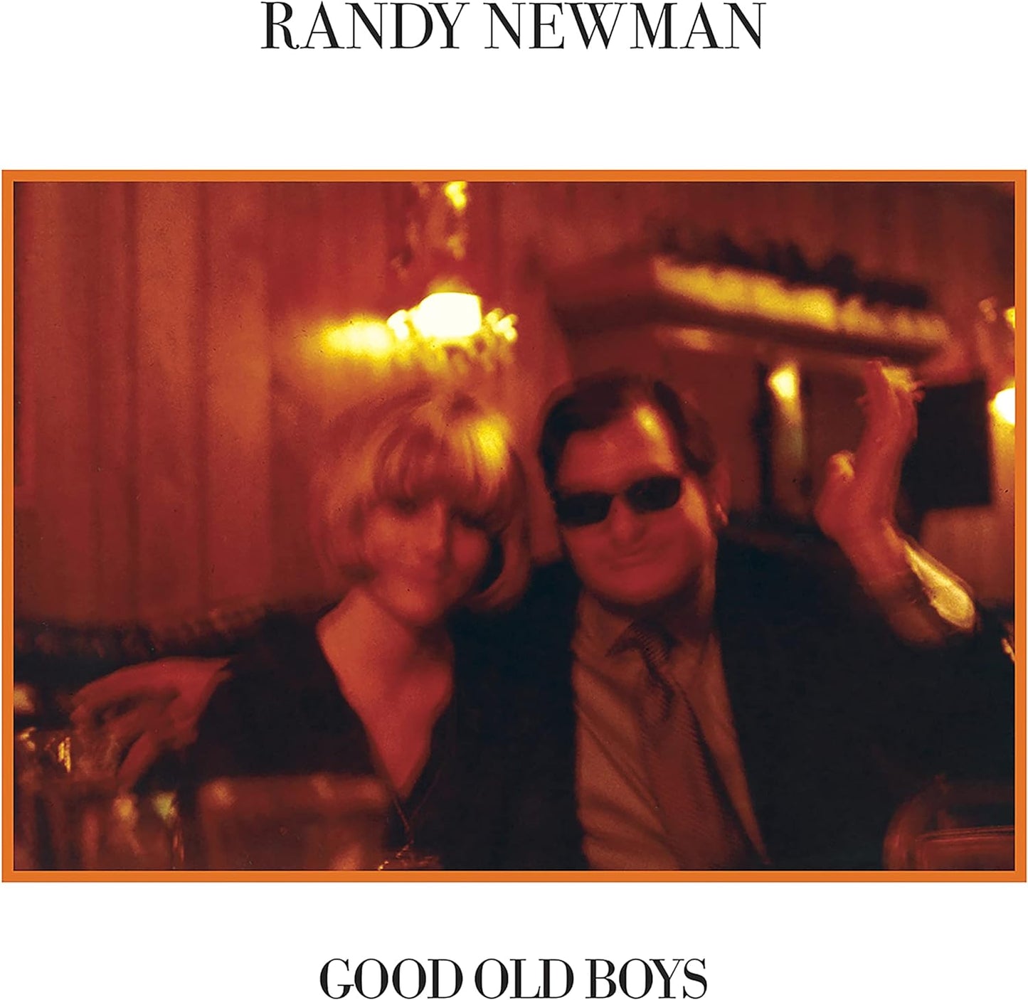 Album cover for Randy Newman’s “Good Old Boys” featuring two people.