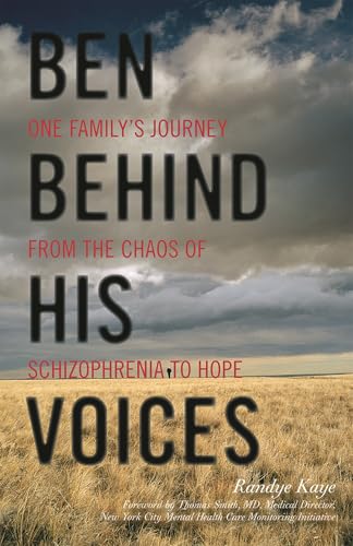 Book cover with stormy sky and large title: "Ben Behind His Voices.