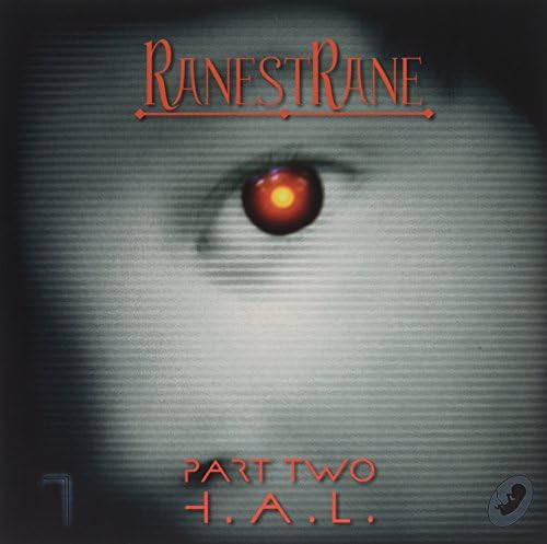 Vinyl album cover: an eye with a red pupil and text "Ranestrane".