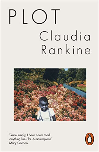 Book cover for "Plot" by Claudia Rankine, featuring a young boy in a garden.