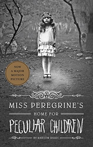 Book cover: girl levitating in a forest, vintage photograph style.