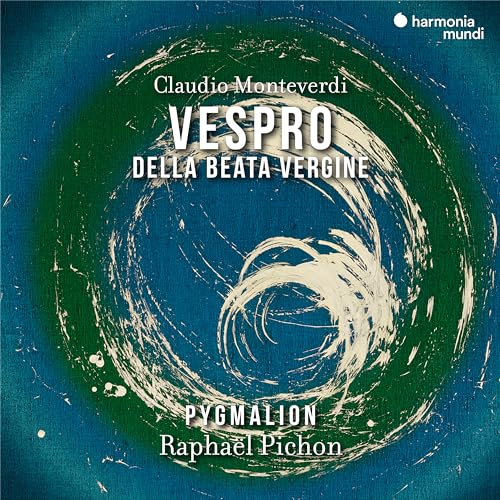 CD cover for Monteverdi’s Vespro Della Beata Vergine by Raphael Pichon.